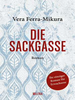 cover image of Die Sackgasse